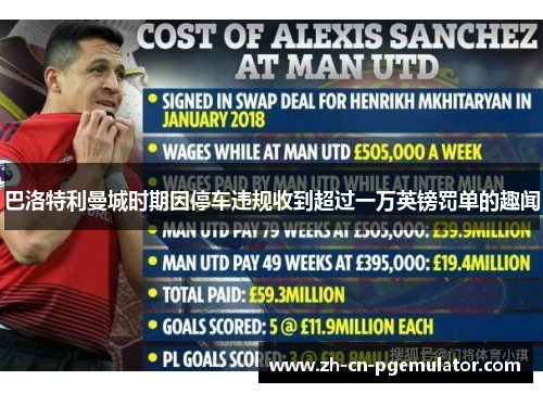 巴洛特利曼城时期因停车违规收到超过一万英镑罚单的趣闻