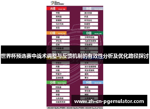 世界杯预选赛中战术调整与反馈机制的有效性分析及优化路径探讨